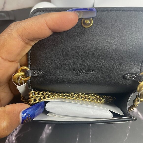 COACH ESSENTIAL HALF FLAP CARD CASE - Picture 11 of 12